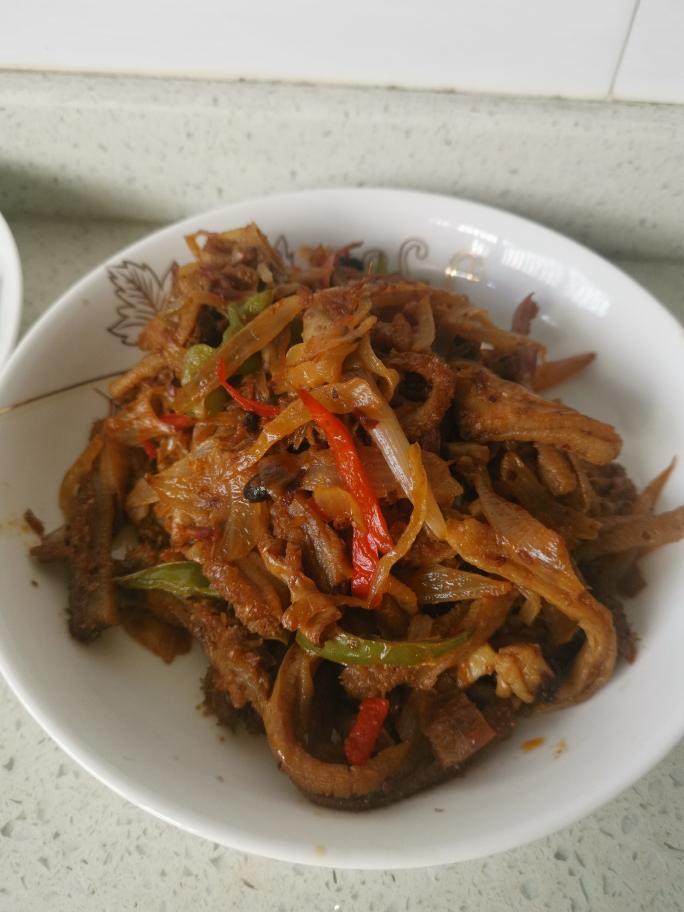 超级简单又Q弹的【爆炒牛肚】