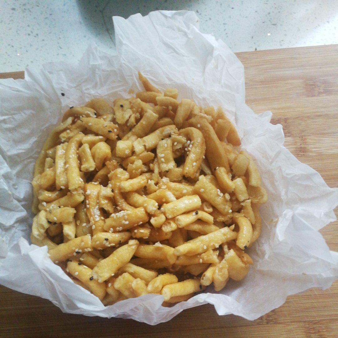 松软的鸡蛋沙琪玛