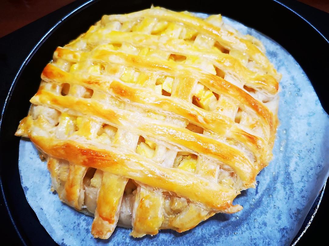 简易快手苹果派