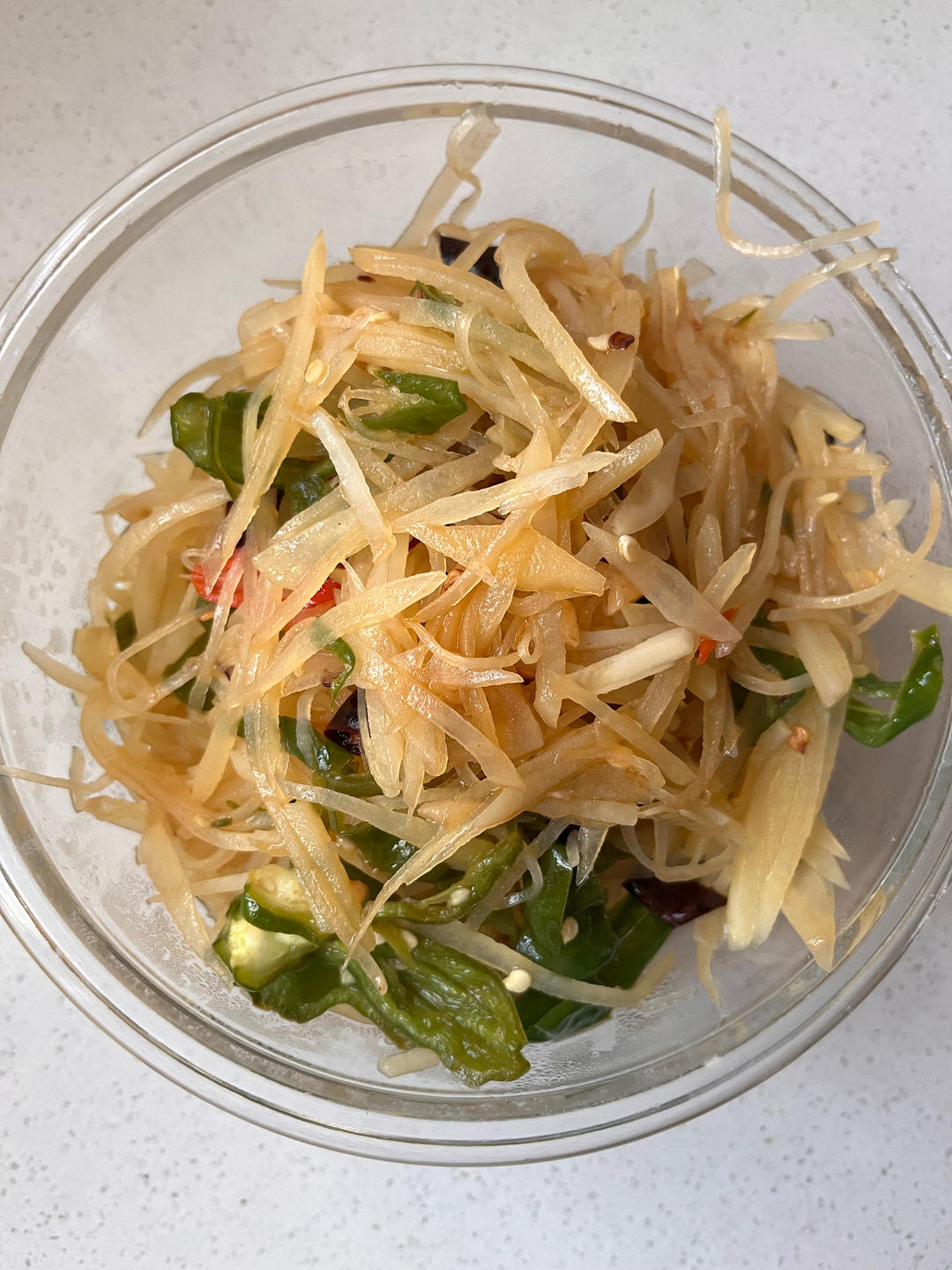 酸辣土豆丝的家常做法 超级下饭