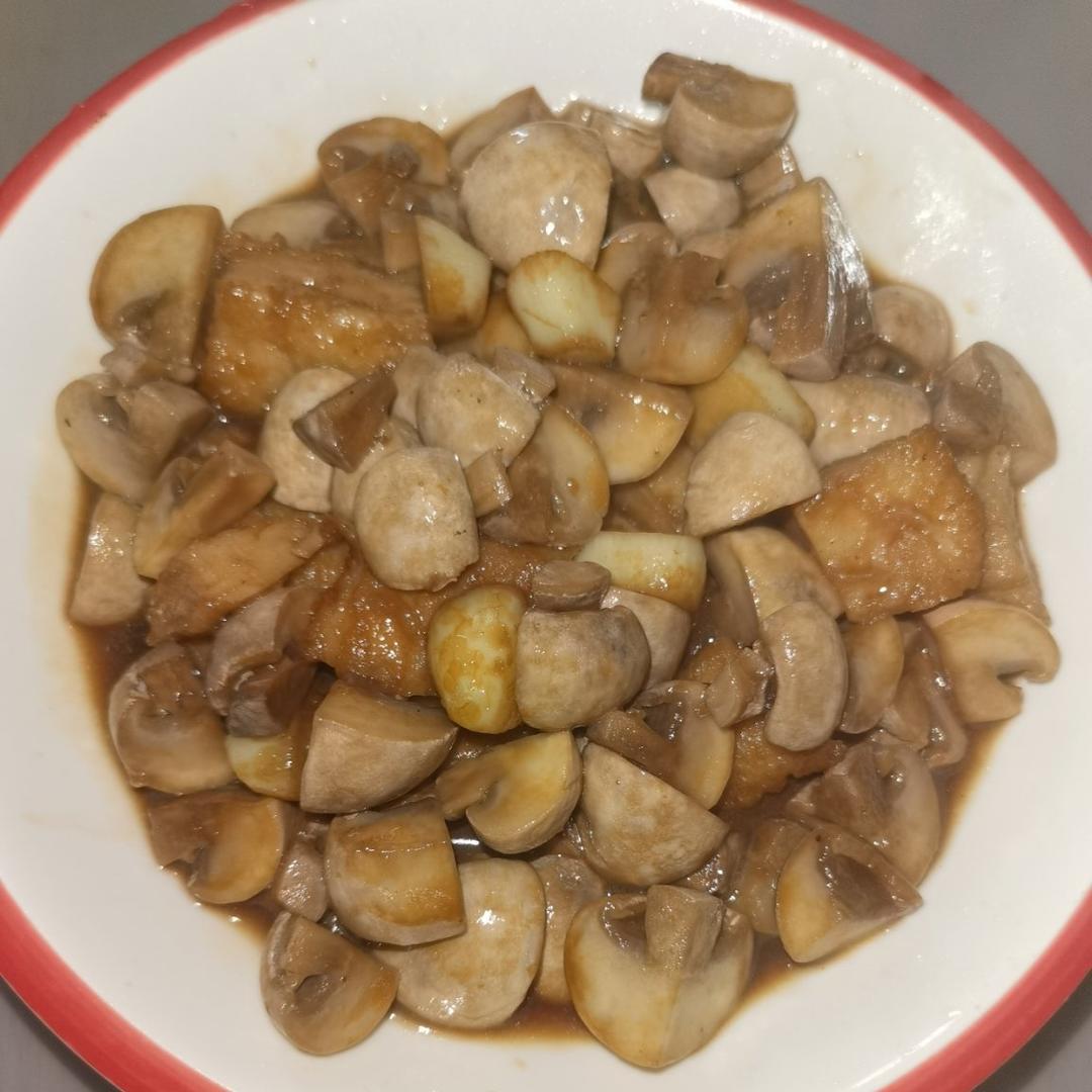 口蘑鸡胸肉