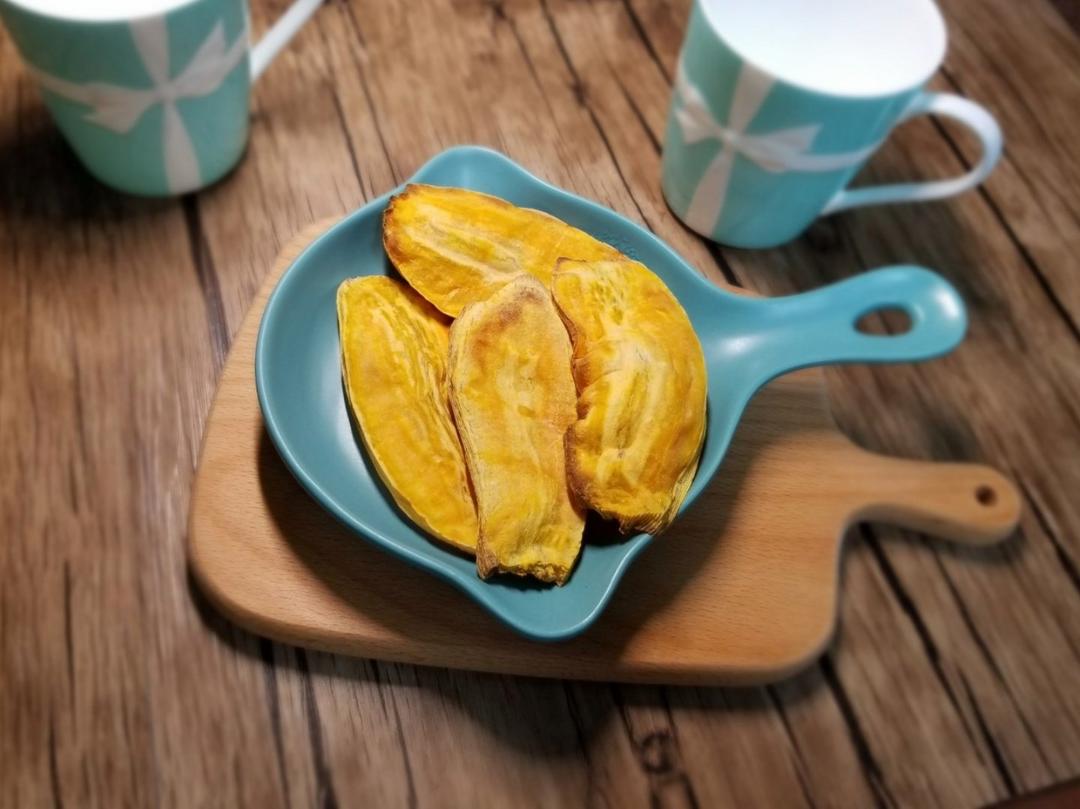 椰蓉烤红薯条（健康夜宵）