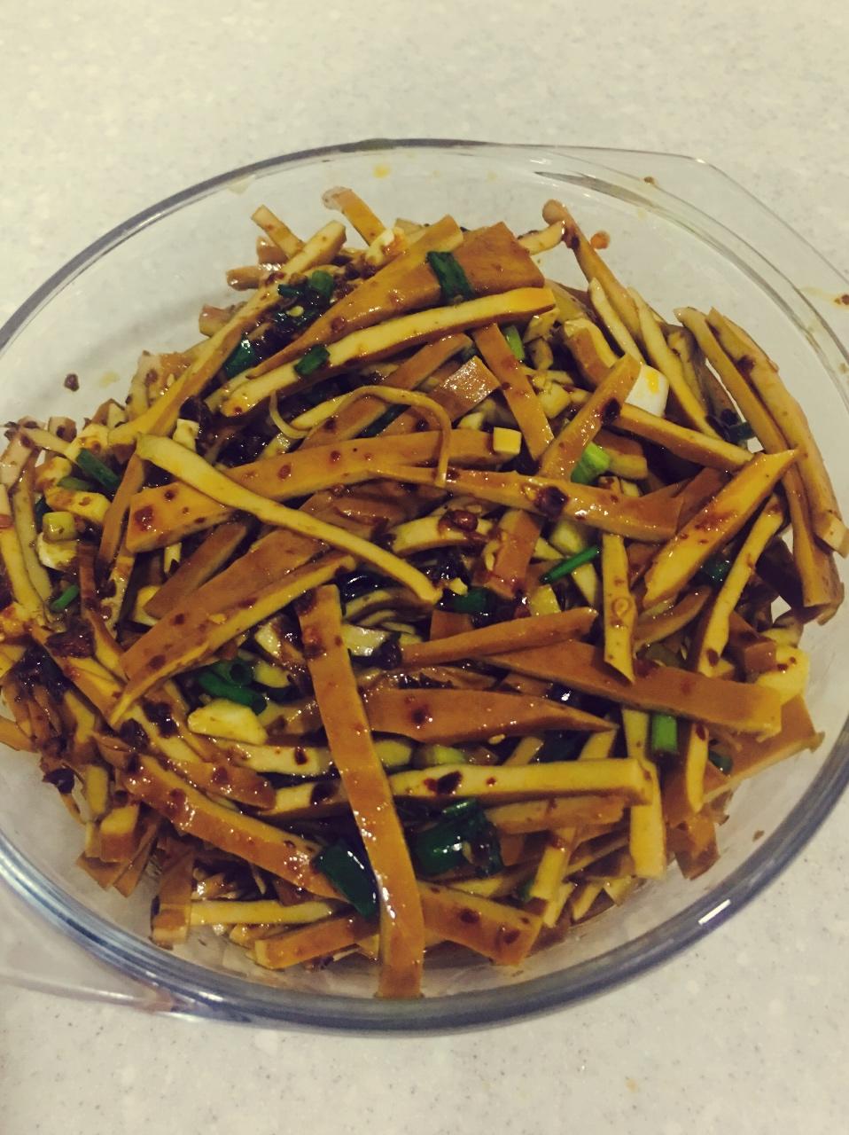 凉拌豆腐干