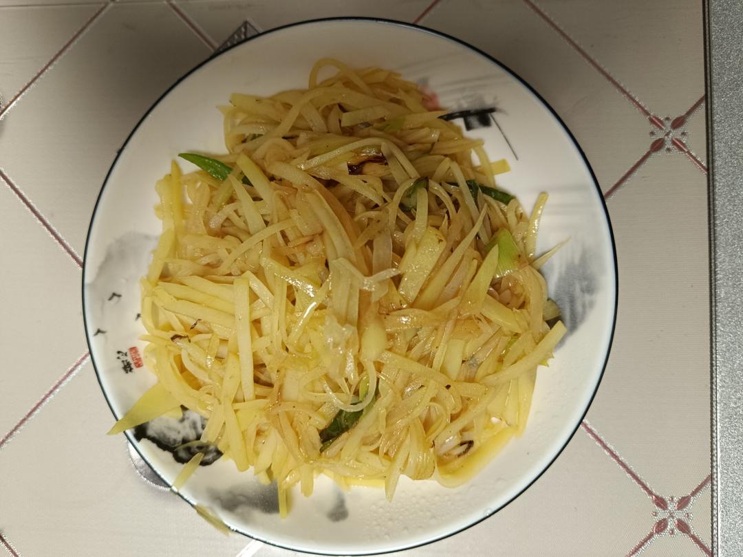 酸辣土豆丝的家常做法 超级下饭