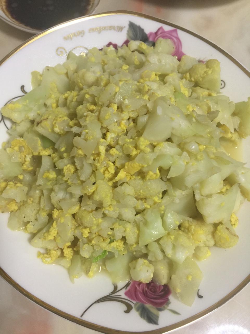花菜炒蛋