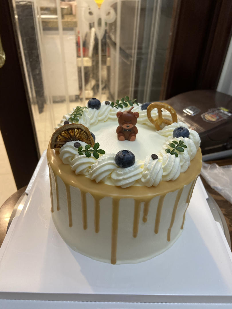 海盐焦糖脆脆蛋糕