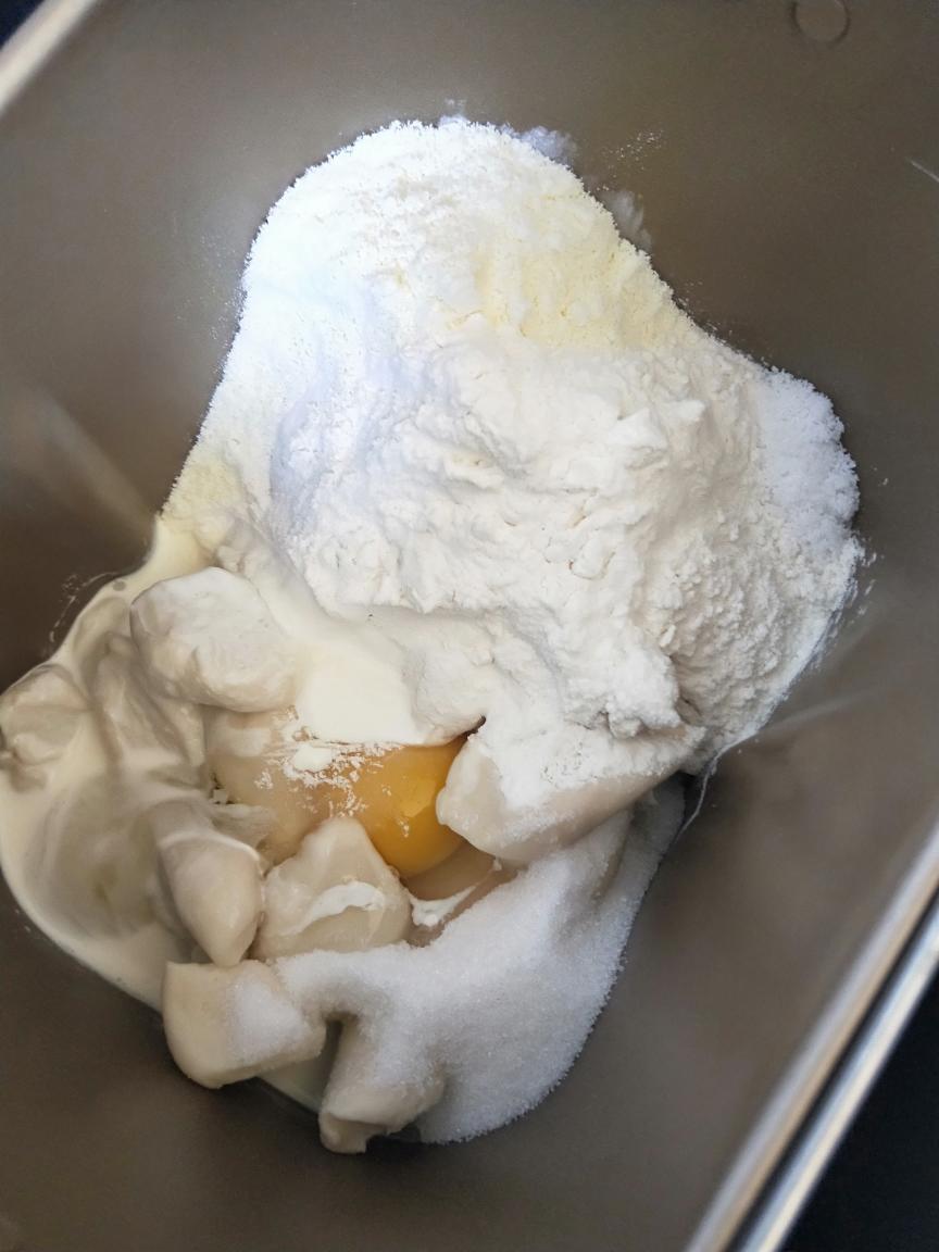 纯奶手撕吐司的做法 步骤1