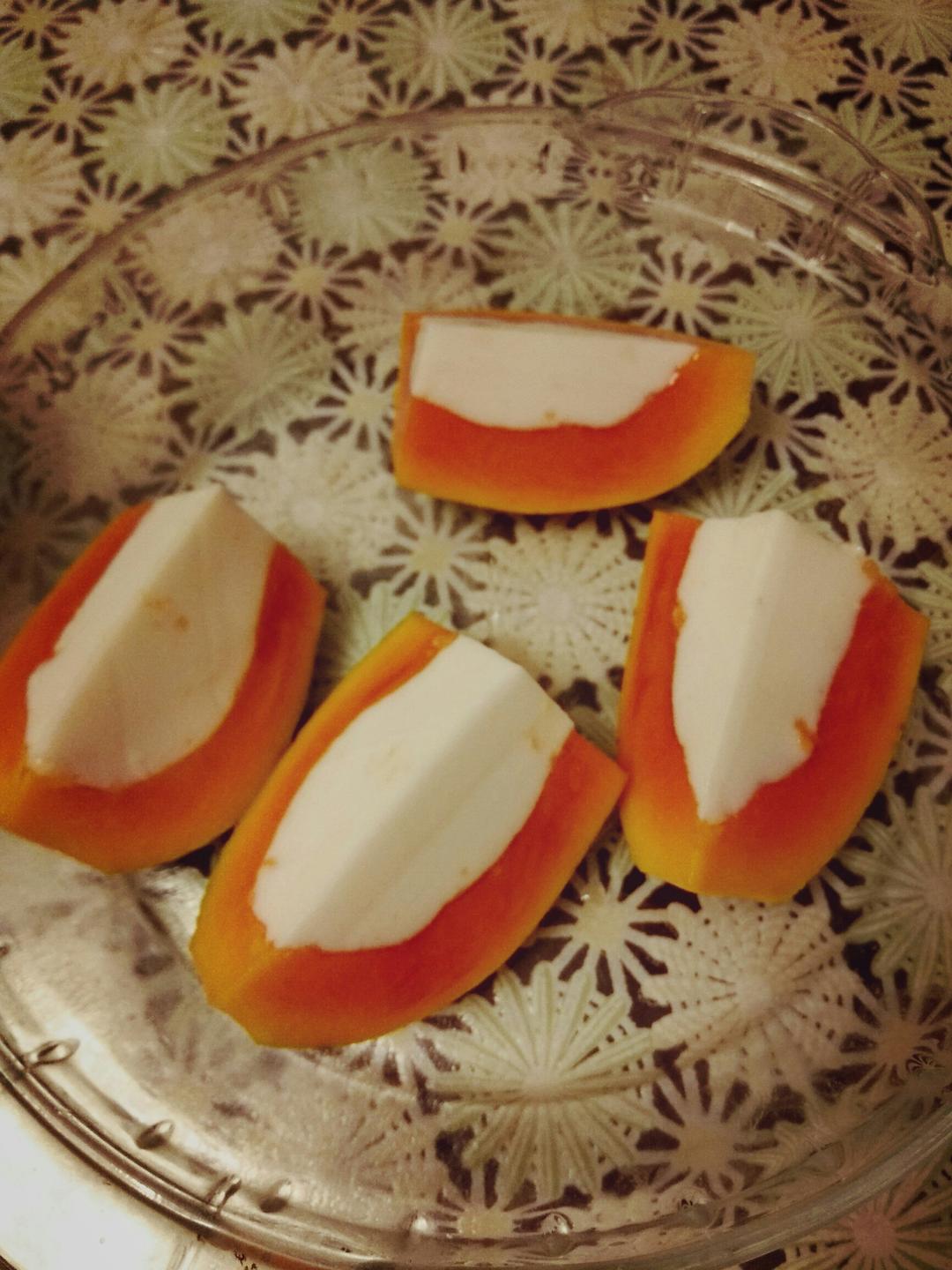 木瓜椰奶冻