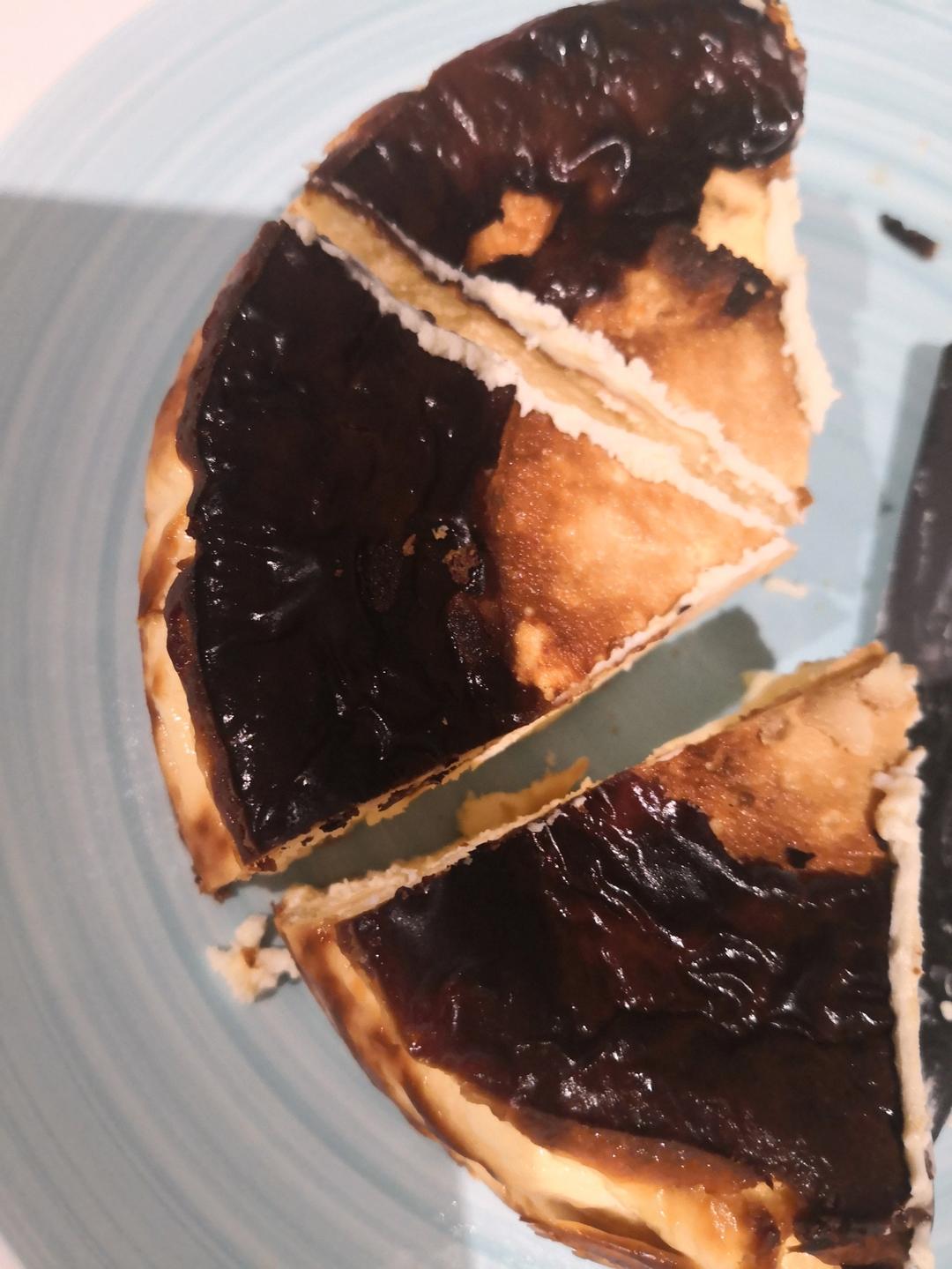 巴斯克芝士蛋糕-傻瓜操作【空气炸锅巴斯克】