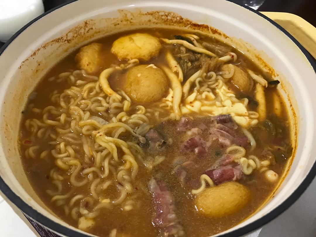 韩国部队锅拉面锅（超好吃）