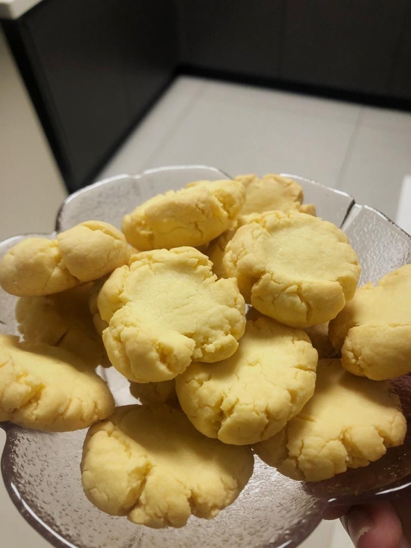 入口即化的玛格丽特饼干🔥酥得掉渣渣，零失败超简单！