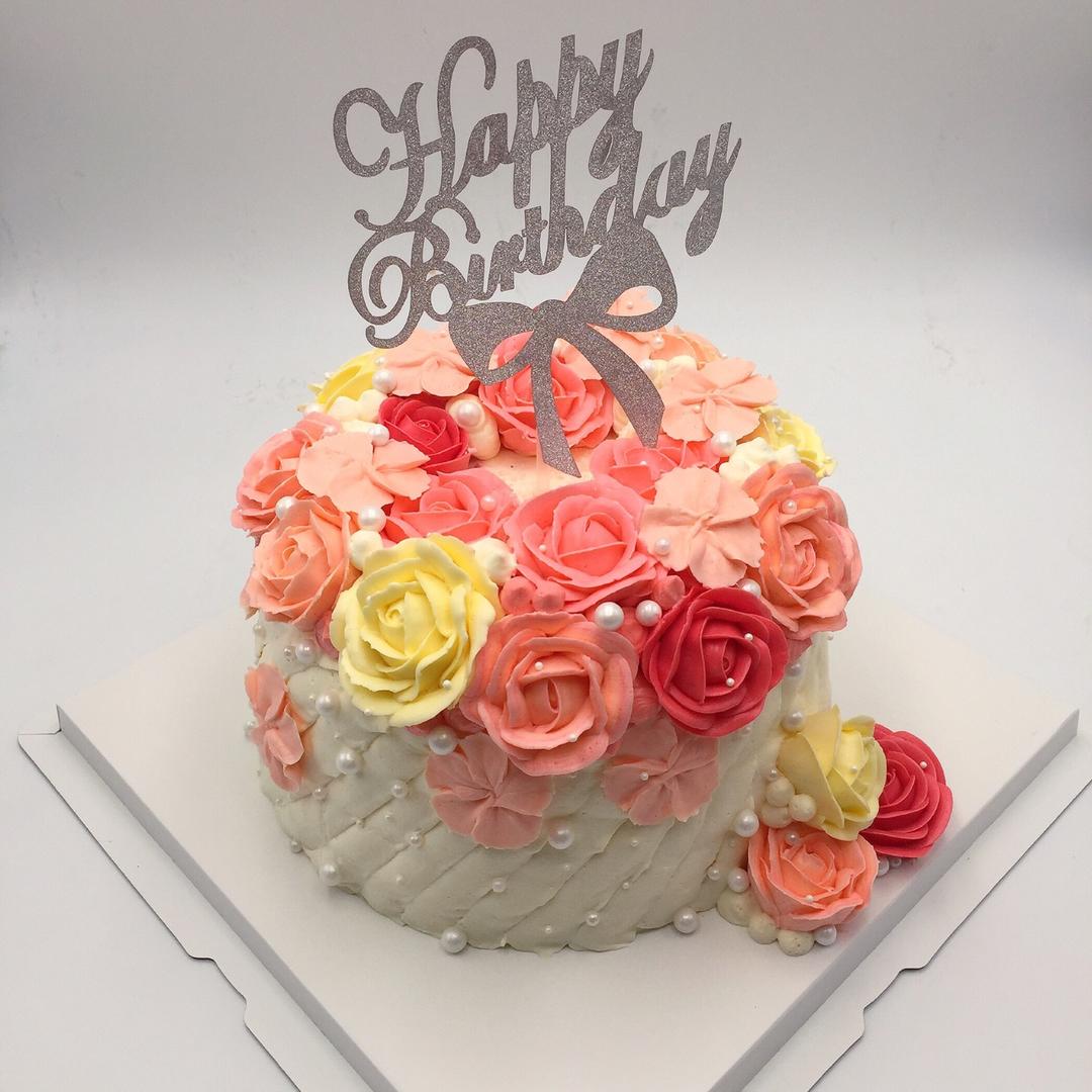 小麦子自创韩式裱花奶酪霜