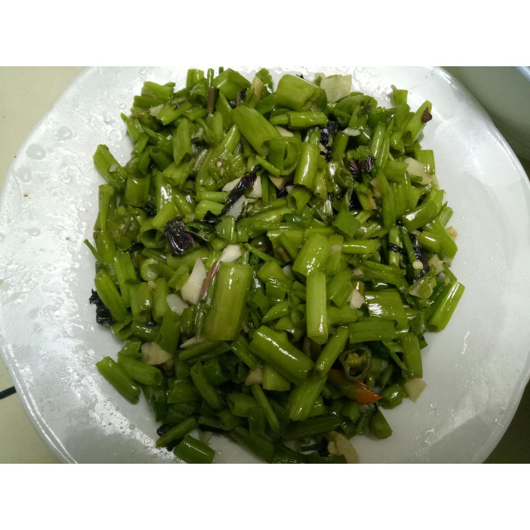香辣下饭空心菜梗
