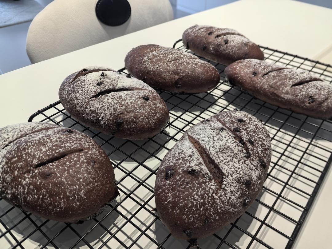 巨好吃的巧克力面包