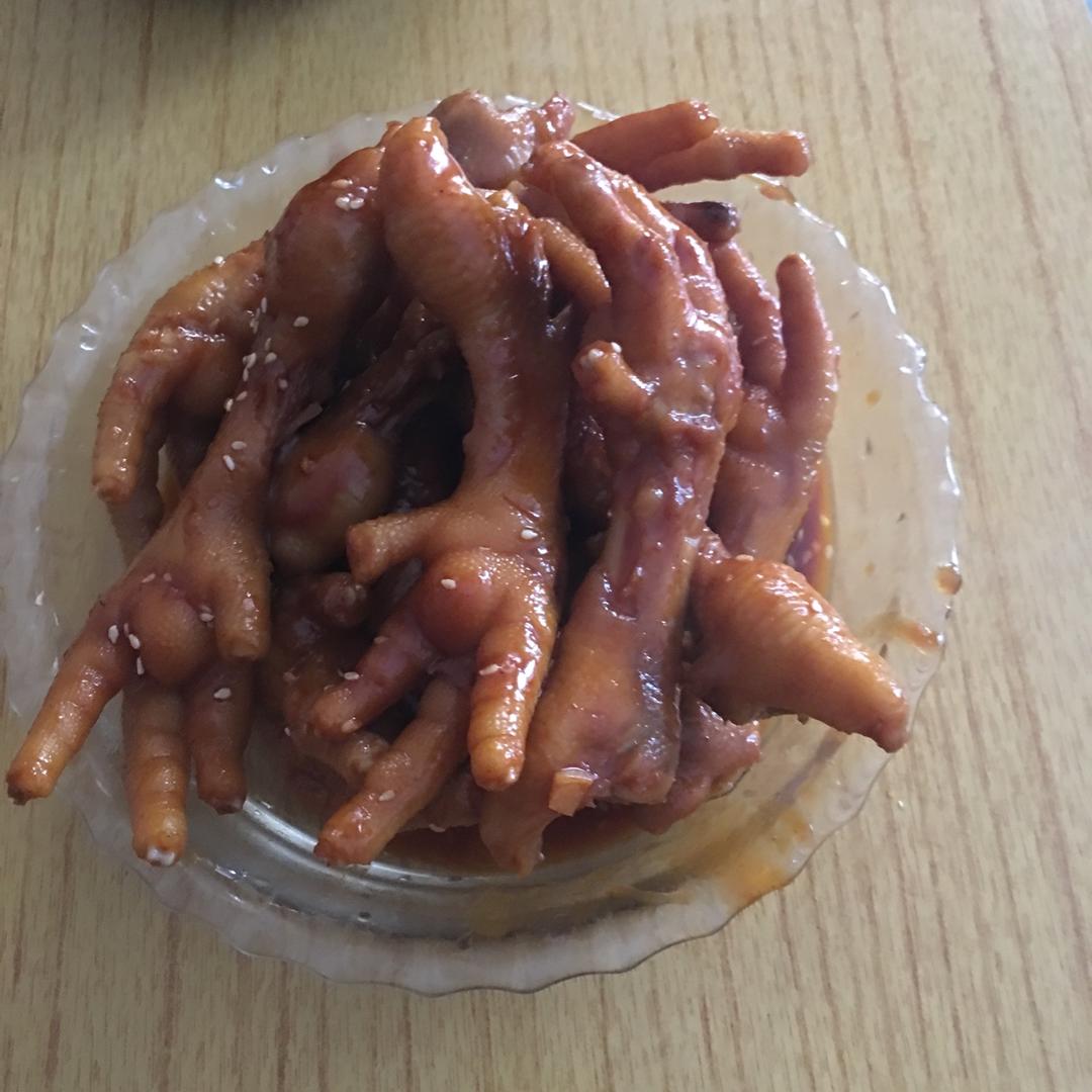 韩式辣酱鸡爪