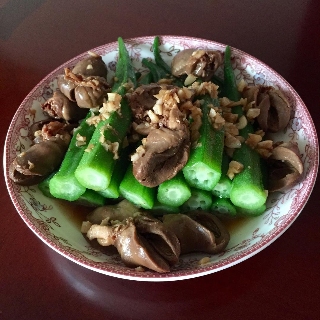 蒜蓉秋葵