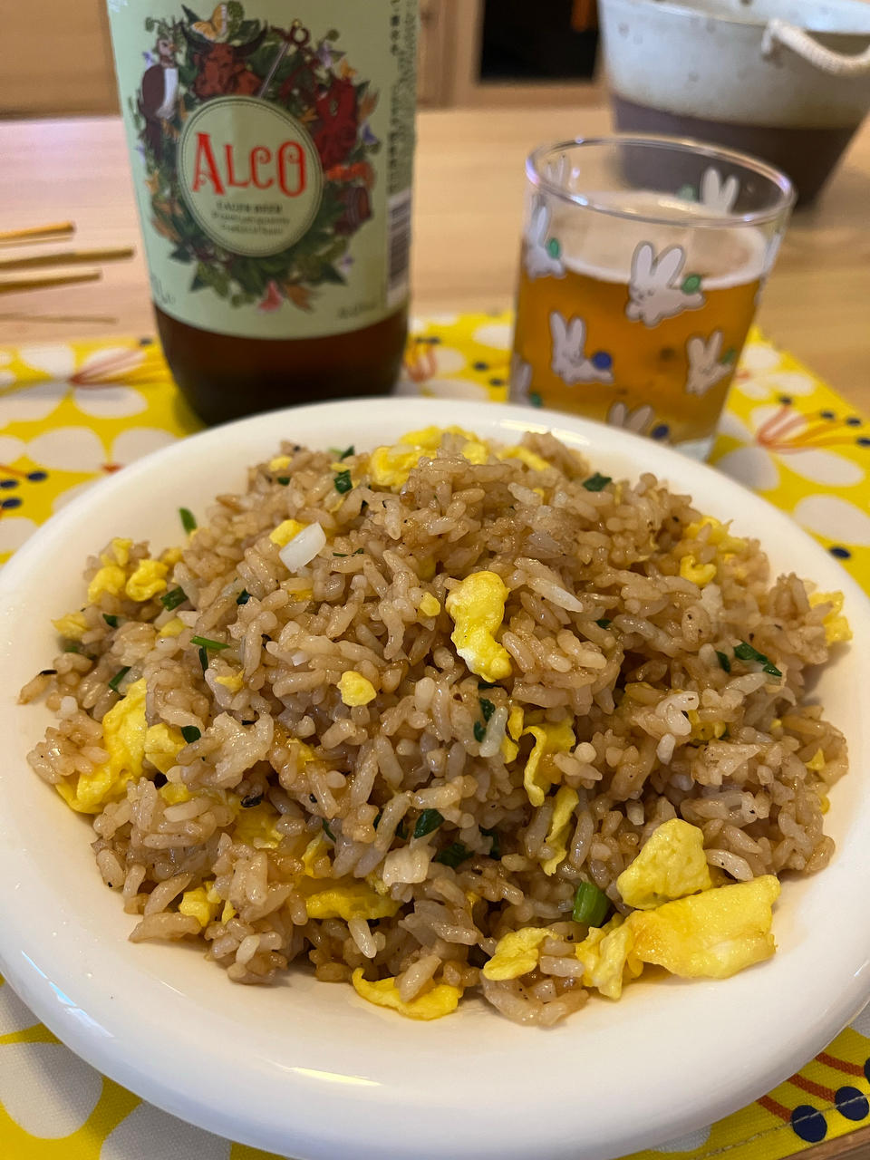 好吃到飞‼️酱油炒饭（快手懒人版）蚝油炒米 简单不失美味❗️