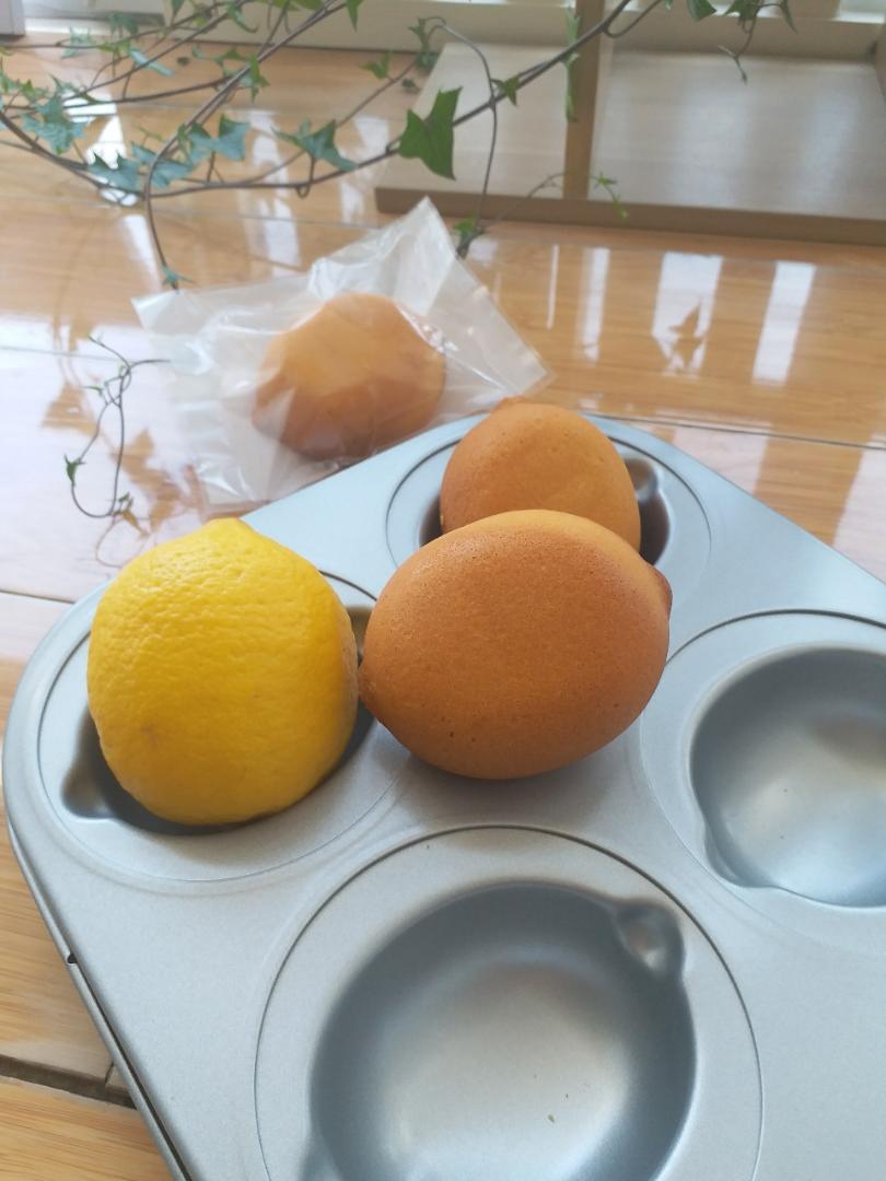 柠檬白巧克力玛德琳