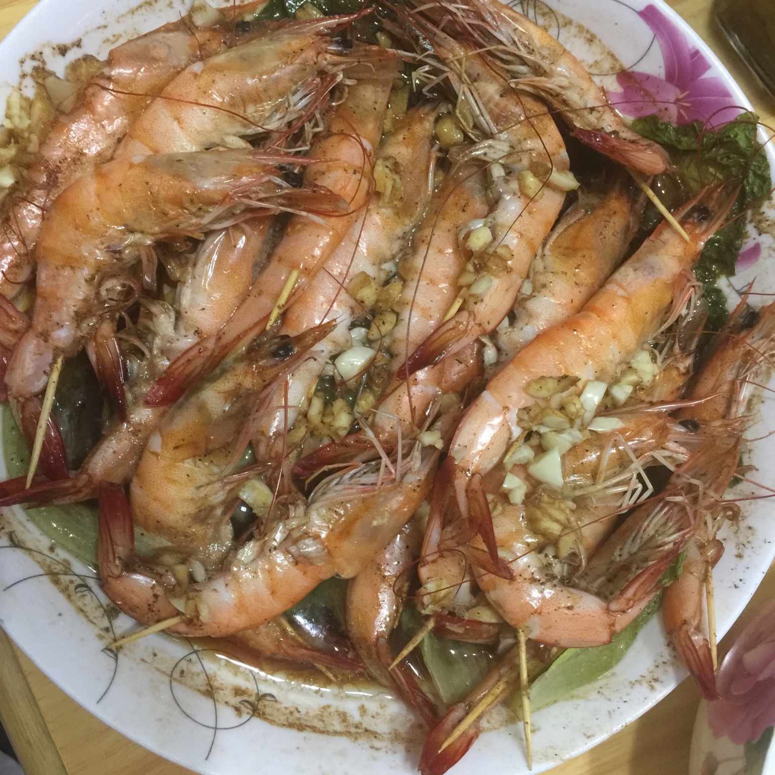 烤虾干（微波炉）