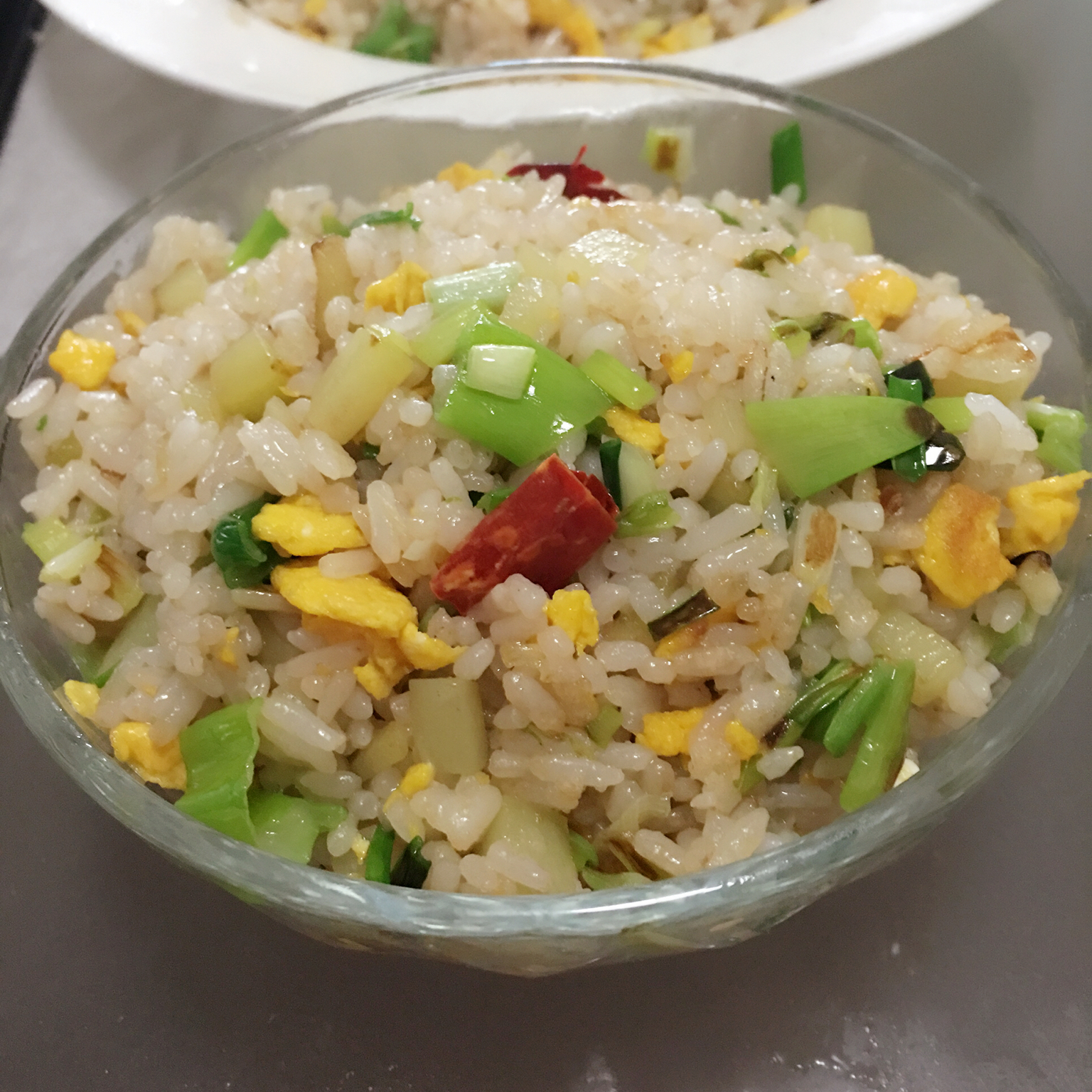土豆炒饭
