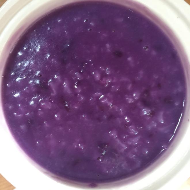 牛奶紫薯粥的做法