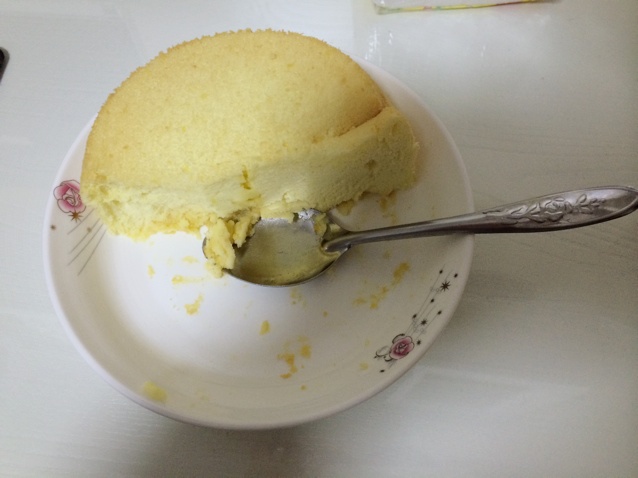 6寸原味戚风蛋糕