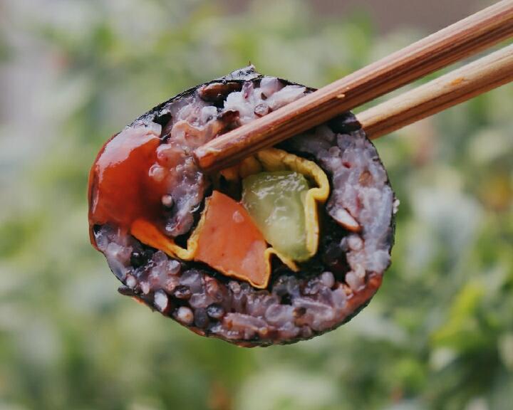 双色寿司的做法