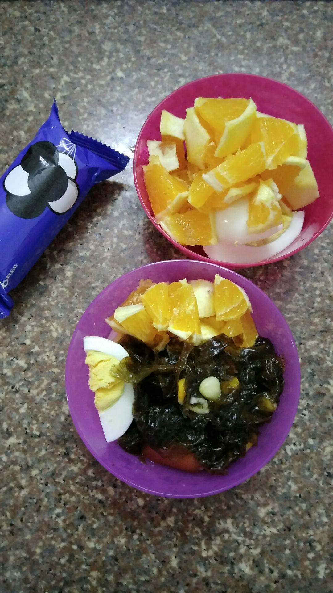 家中随手沙拉。的做法