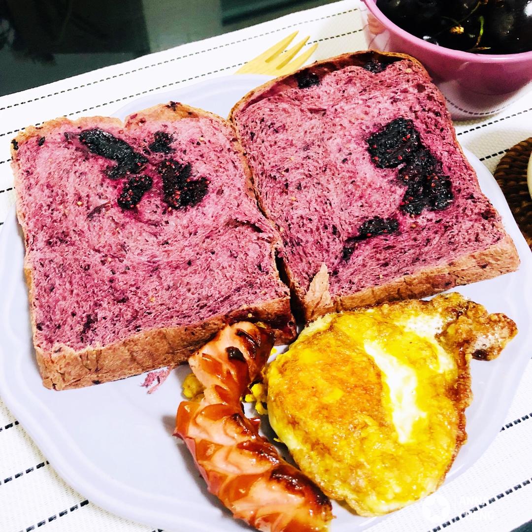 桑葚吐司（直接法）