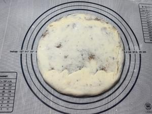 饼铛：芝麻花生酱红糖（椒盐）千层饼的做法 步骤9