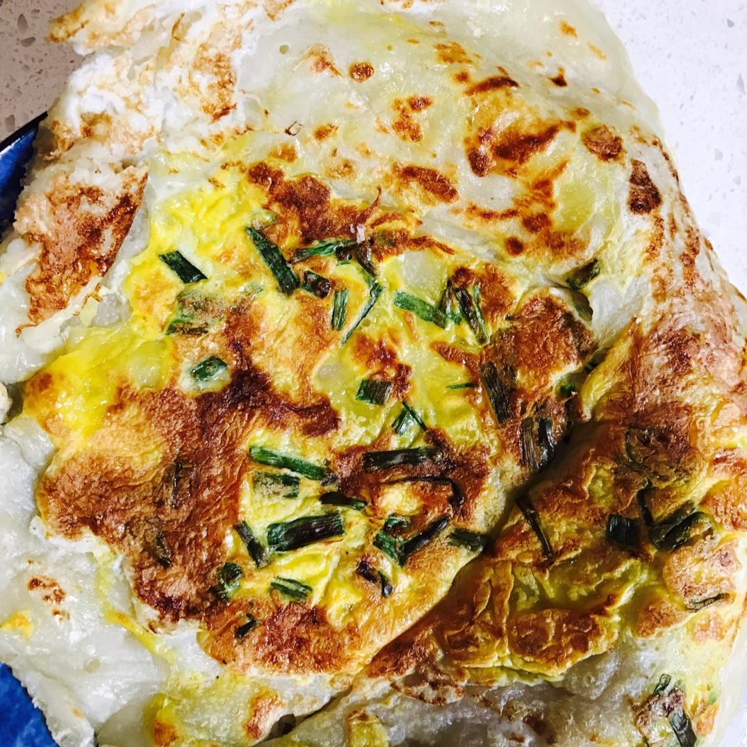 葱花鸡蛋饼