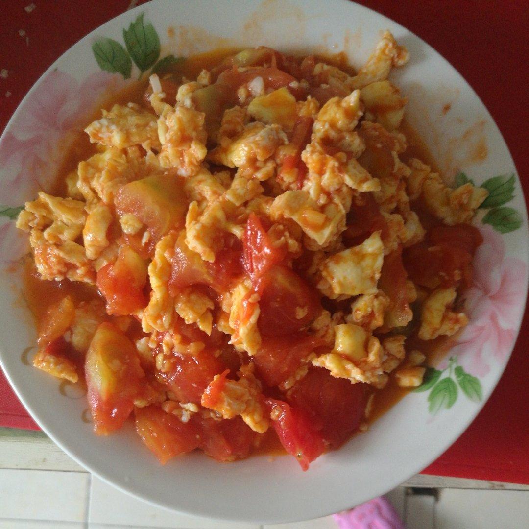 赛螃蟹炒番茄【The national Chinese food】