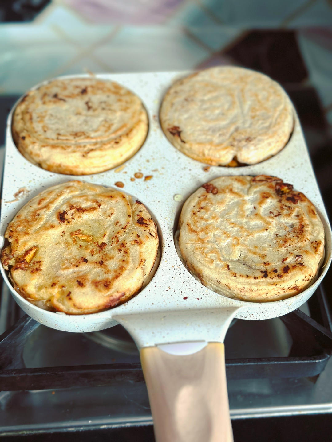 在家也能吃到鸡蛋堡