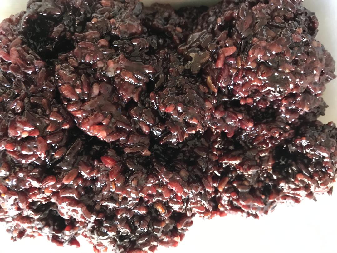 念念不忘的软糯黑米（紫糯米）馅糖三角、馒头包子、发面饼（一次发酵）