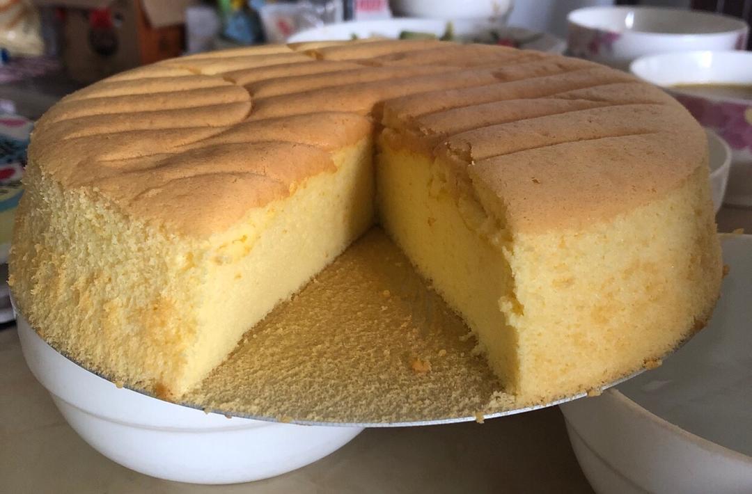 视频菜谱:原味戚风蛋糕8寸戚风蛋糕不裂