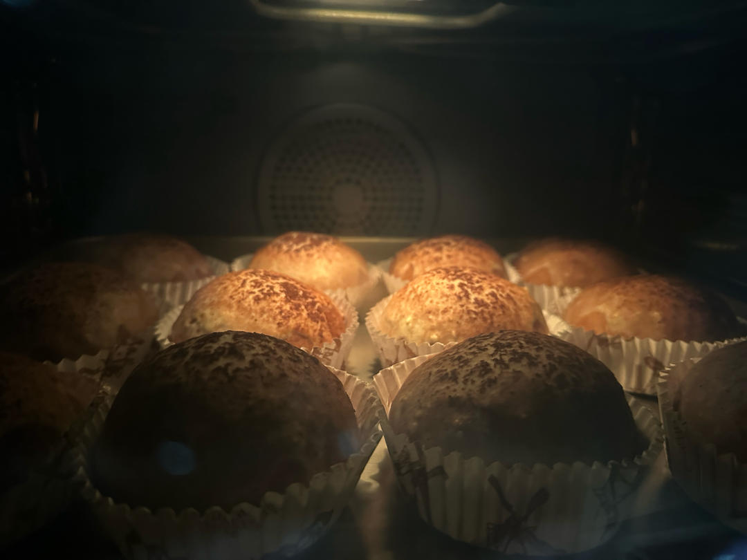 蘑菇云巧克力面包