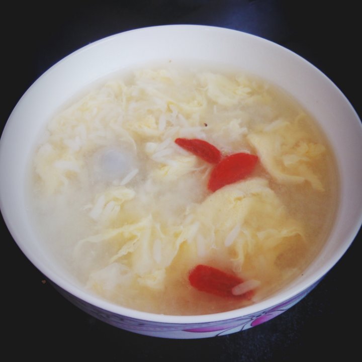 米酒蛋花小汤圆