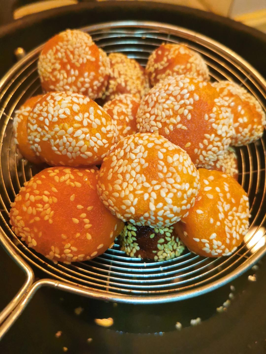 香甜酥脆红薯丸子