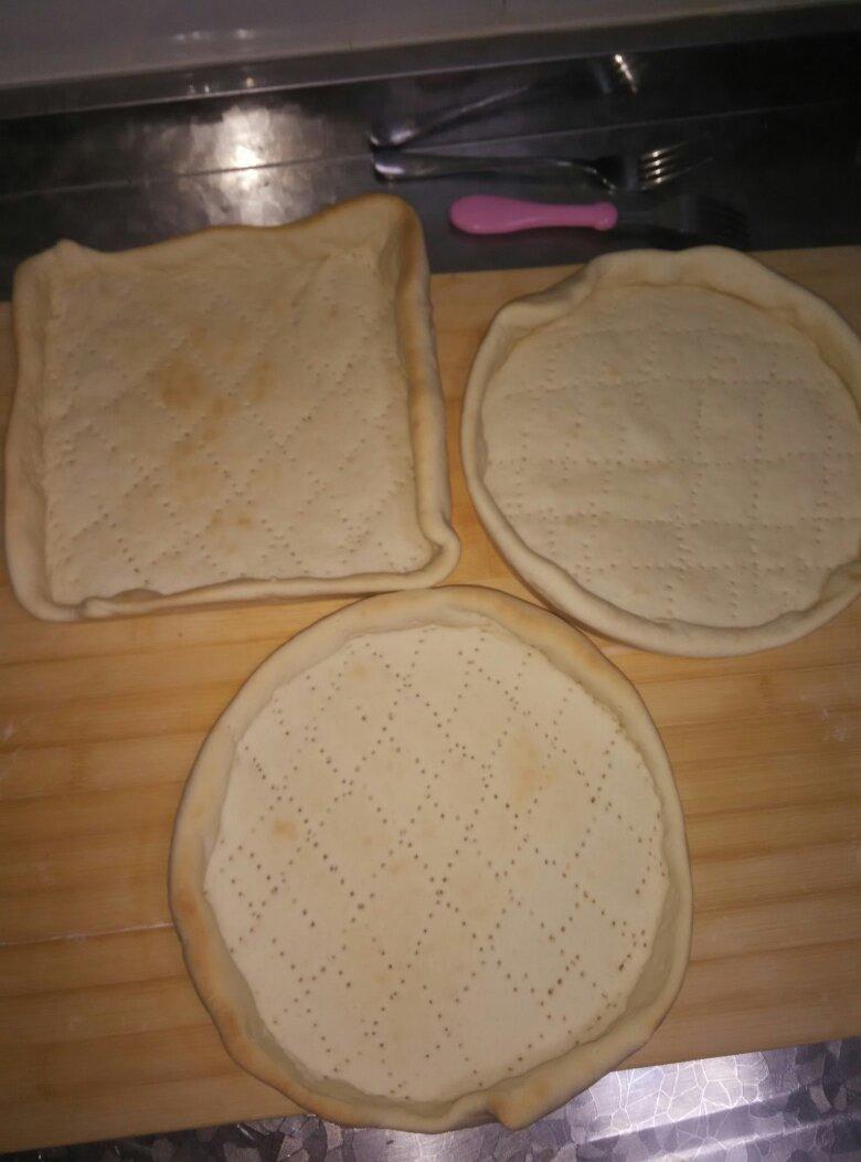 八寸披萨饼皮（四个）制作