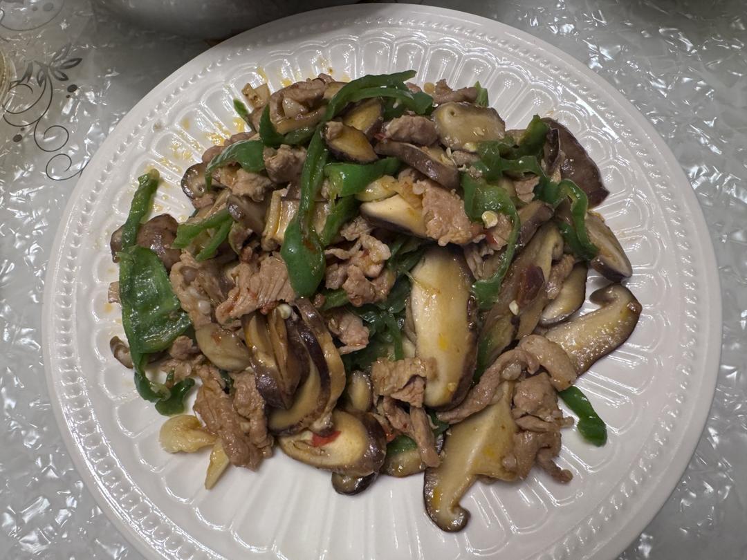 耗油香菇炒肉