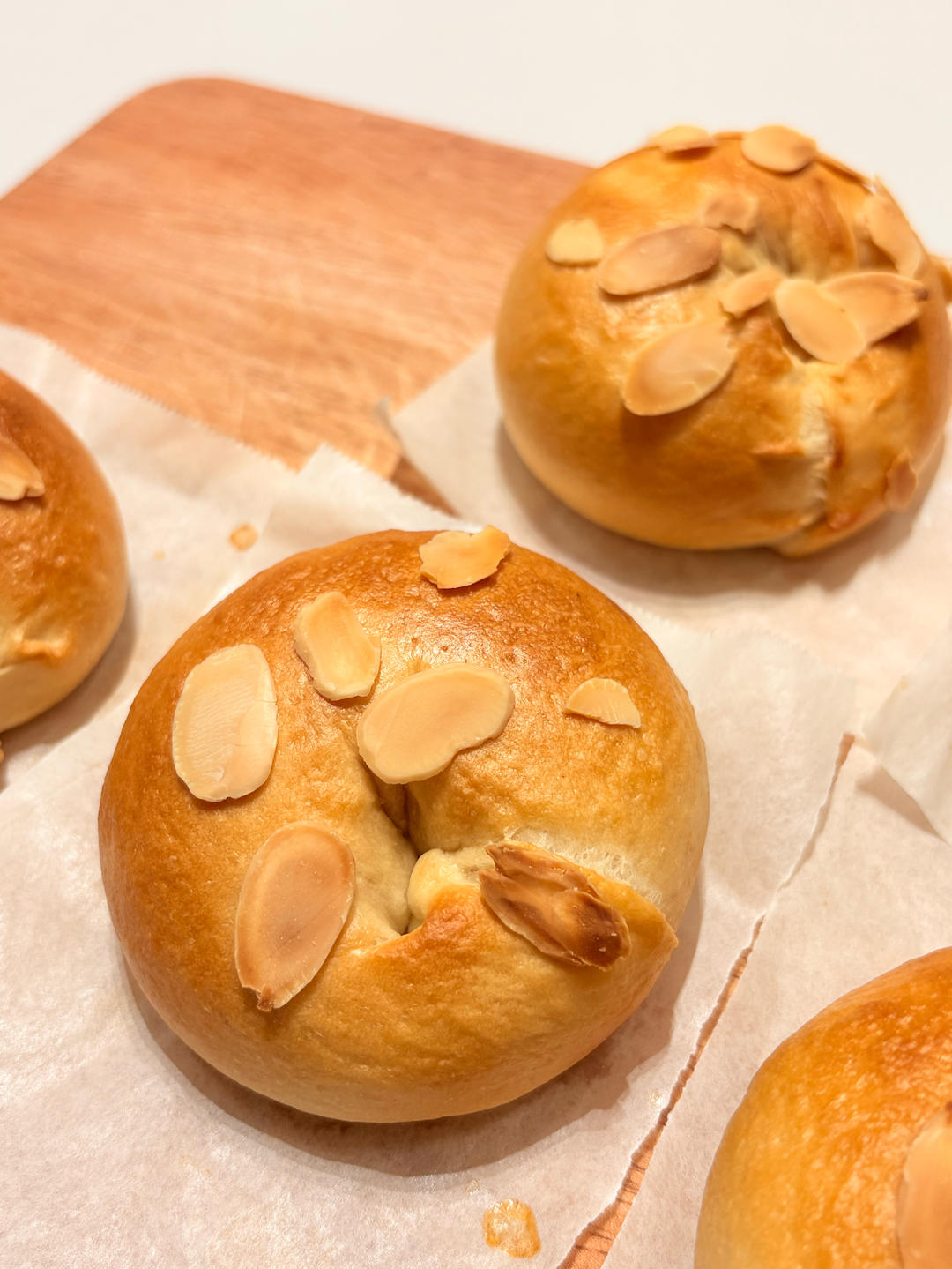 基础奶香贝果&蜜豆乳酪贝果