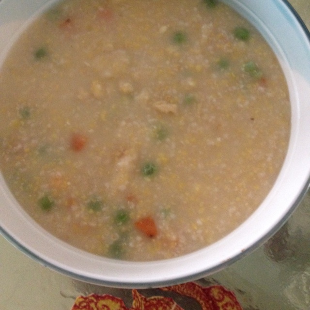 【圆满素食】细滑香鲜丨麦片玉米粥