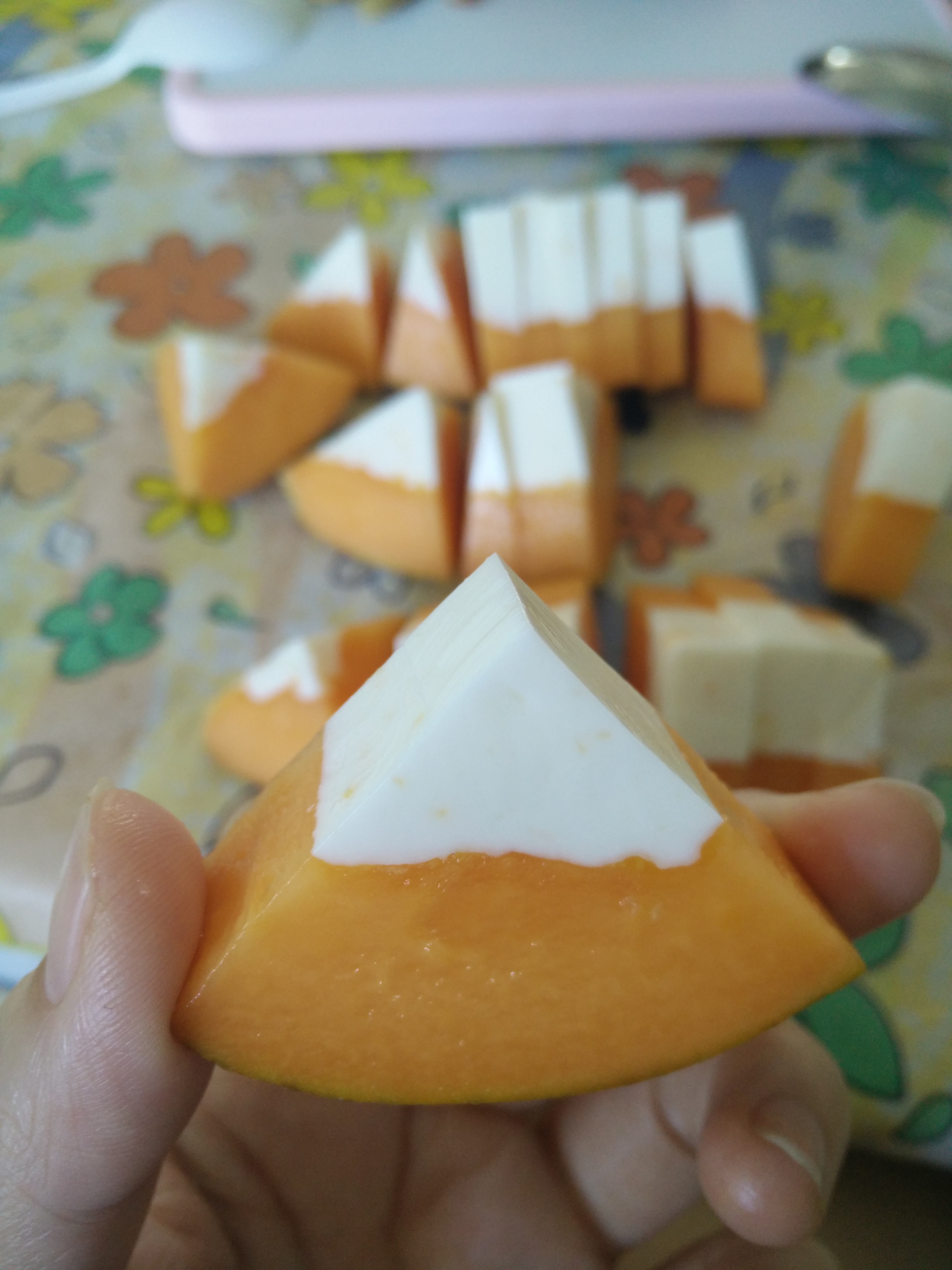 木瓜奶冻