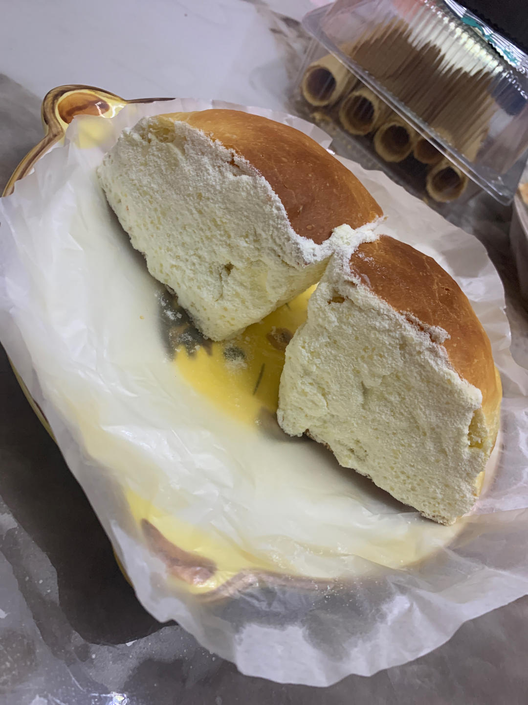 网络最火爆的——奶酪面包