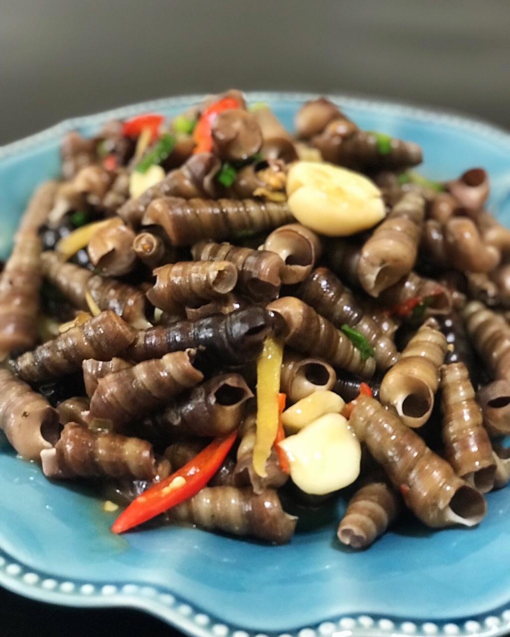 小狐狸_dsh9做的炒钉螺