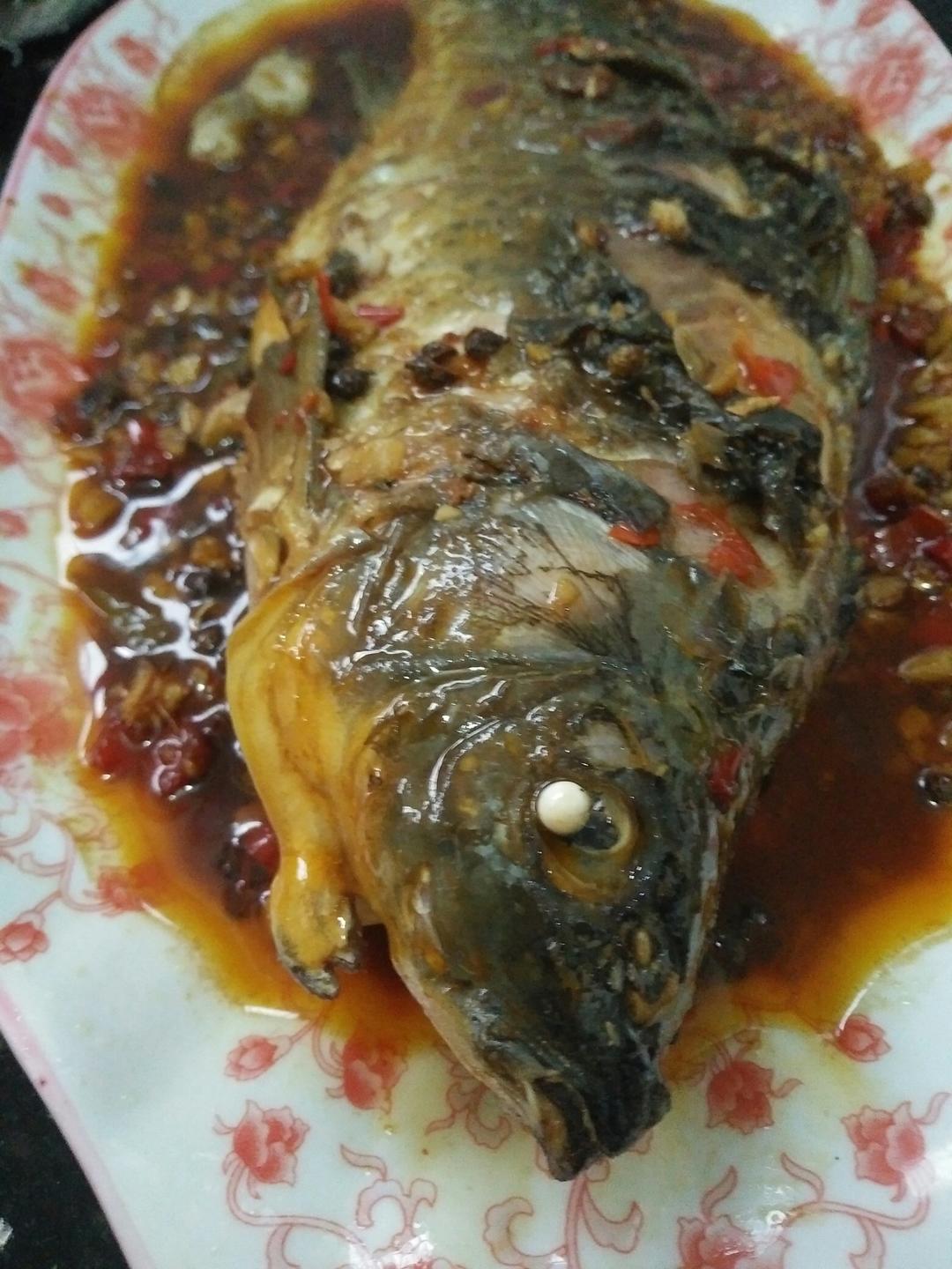 红烧鲫鱼