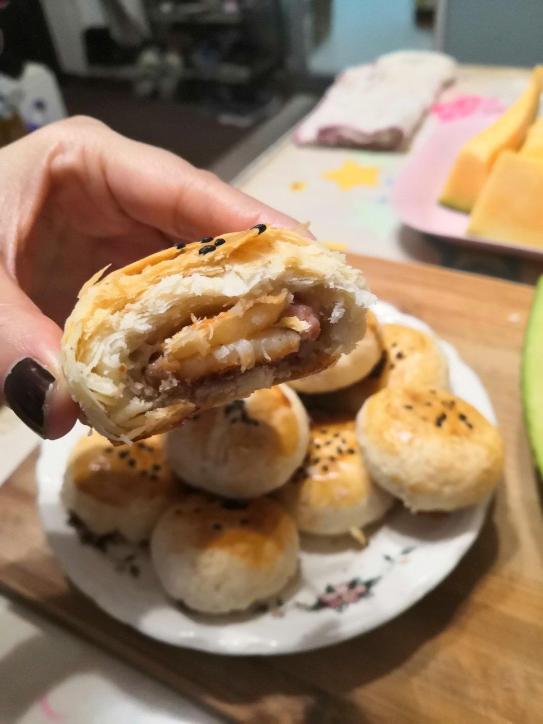 我吃过最好吃的苏式月饼皮+鲜肉月饼馅