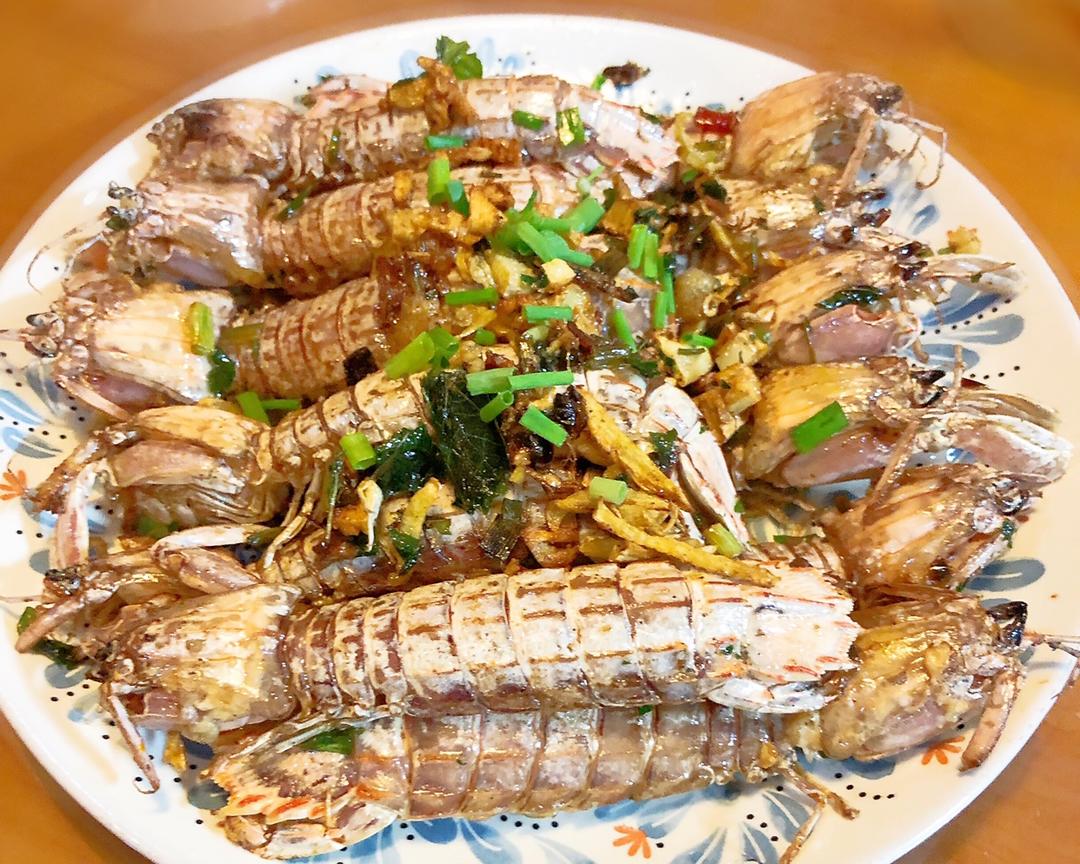 椒盐皮皮虾/虾姑的做法