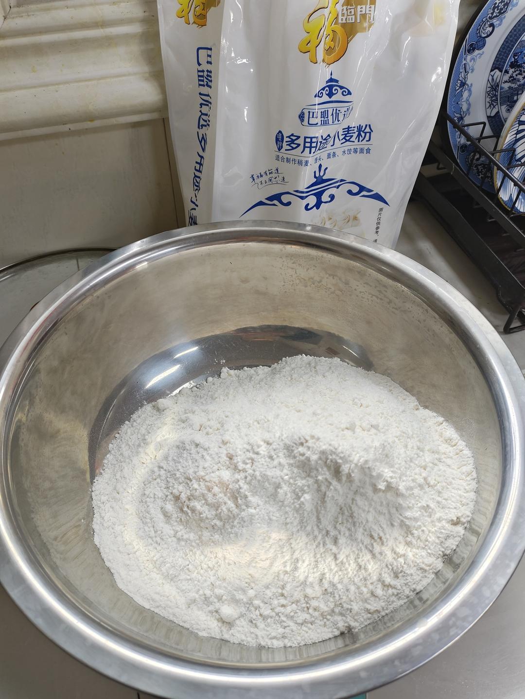 纯奶手撕吐司的做法 步骤1