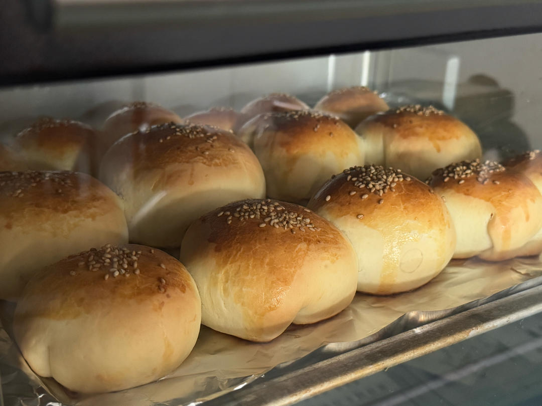 奶黄小餐包-一次发酵超好吃（附快手奶黄馅制作方法）